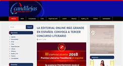 Desktop Screenshot of candilejas.cl
